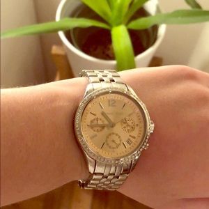 Michael Kors silver watch